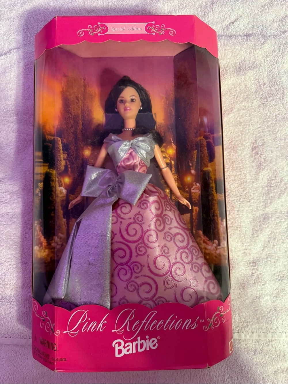 Barbie PINK REFLECTIONS Brunette Doll - Special Edition #19130 - NEW 1997 NRFB